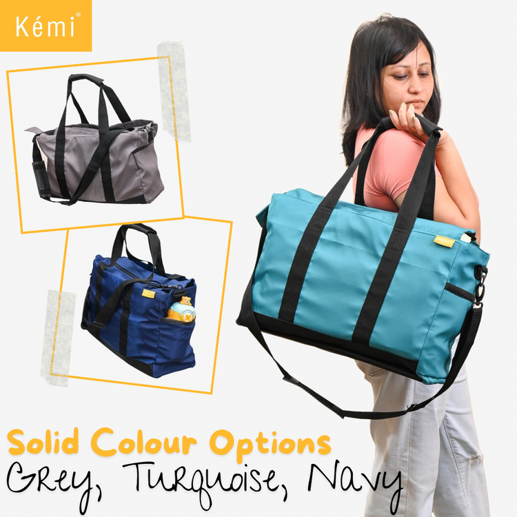 Mama | Papa Bag by Kēmi Colombo | Diaper Bag | High Quality | Made in Sri Lanka