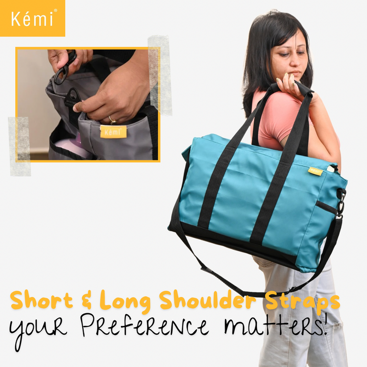 Mama | Papa Bag by Kēmi Colombo | Diaper Bag | High Quality | Made in Sri Lanka