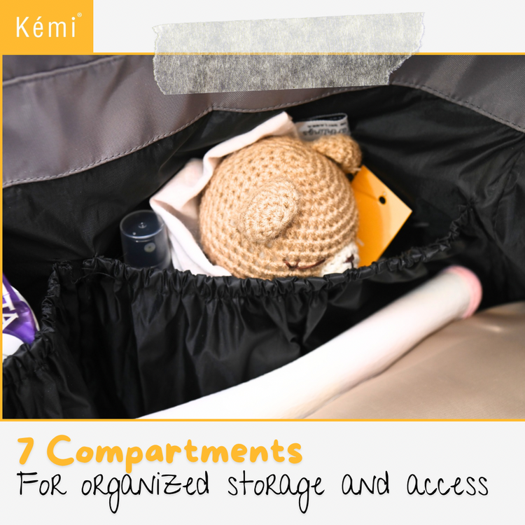 Mama | Papa Bag by Kēmi Colombo | Diaper Bag | High Quality | Made in Sri Lanka