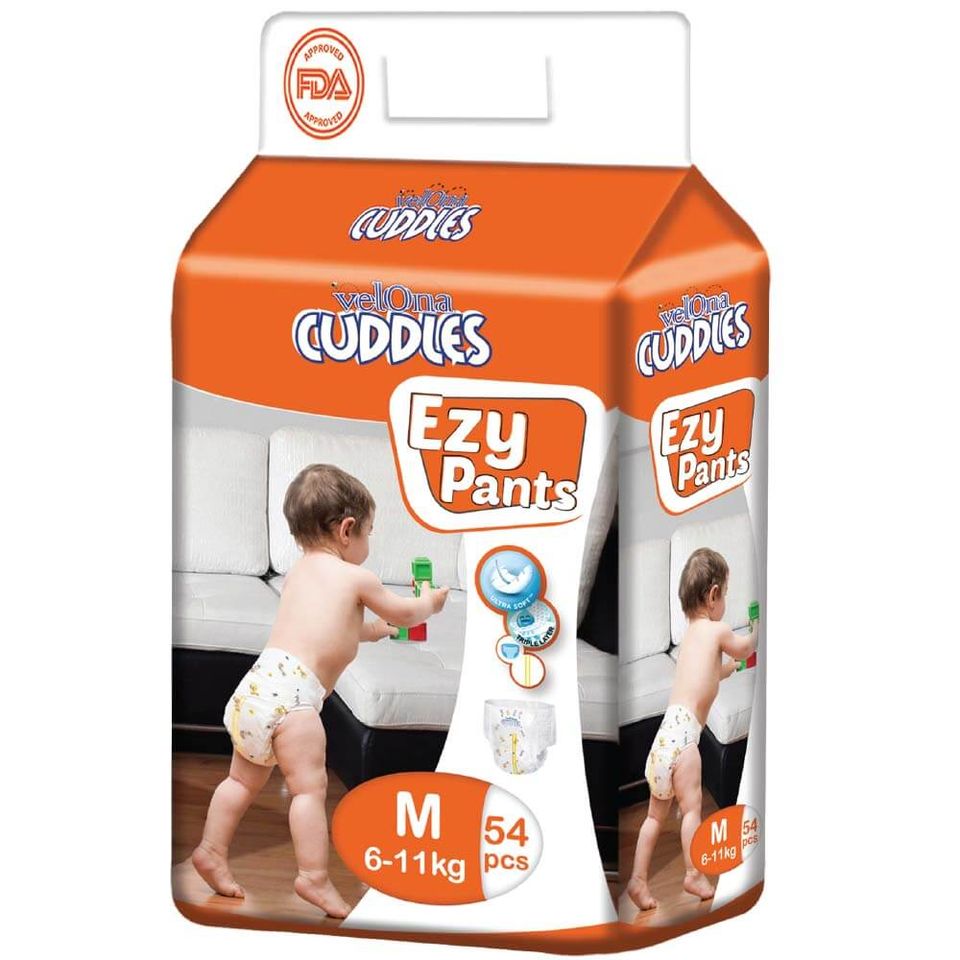 Velona Cuddles Ezy Pants | Jumbo Pack | 54 Pcs