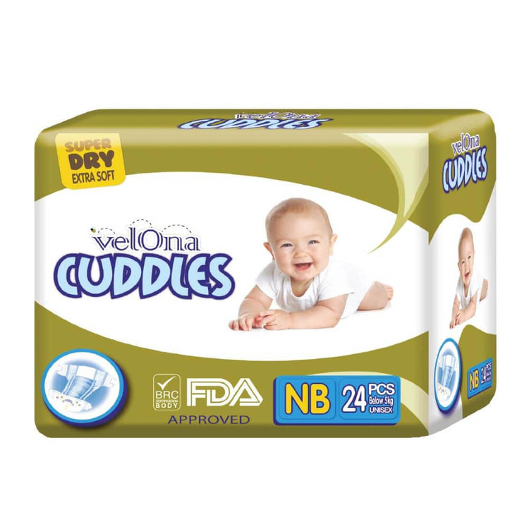 Velona Cuddles Classic Diapers | Jumbo Pack