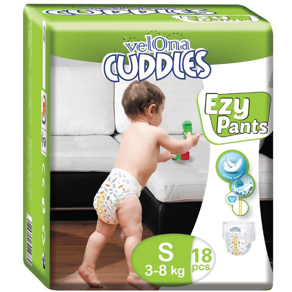 Velona Cuddles Ezy Pants | Standard Pack | 18 Pcs
