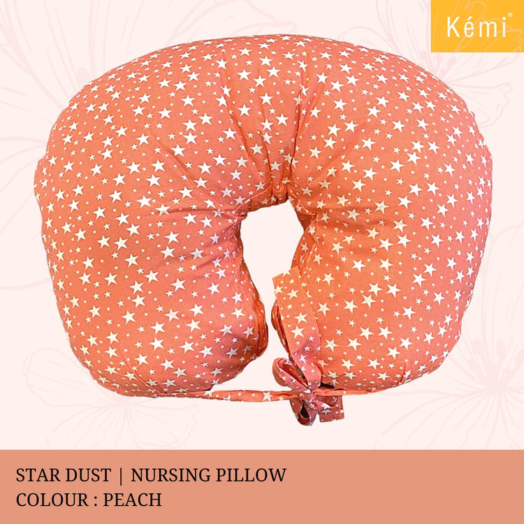 Feeding Pillow with Cover | Breast Feeding Pillow | Baby Nursing Pillow | 100% Cotton | High Quality