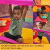 Baby Playpen | 2" Mattress | Sturdy Frame | 6 Panels | 24" (H) x 36" (L) | Export Quality