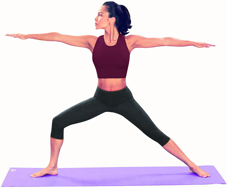 Yoga Mat 6mm with Free Bag - Non Slip, Washable, Moisture