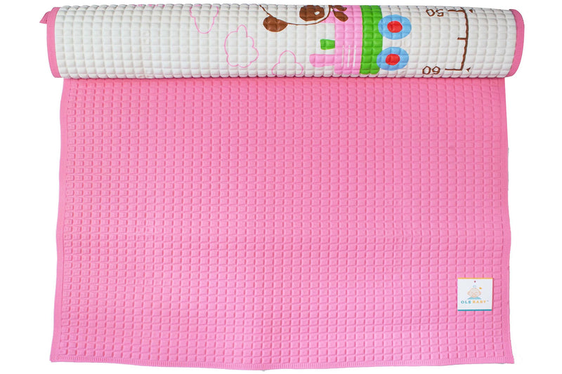 Air Filled Rubber Cot Sheet | Printed
