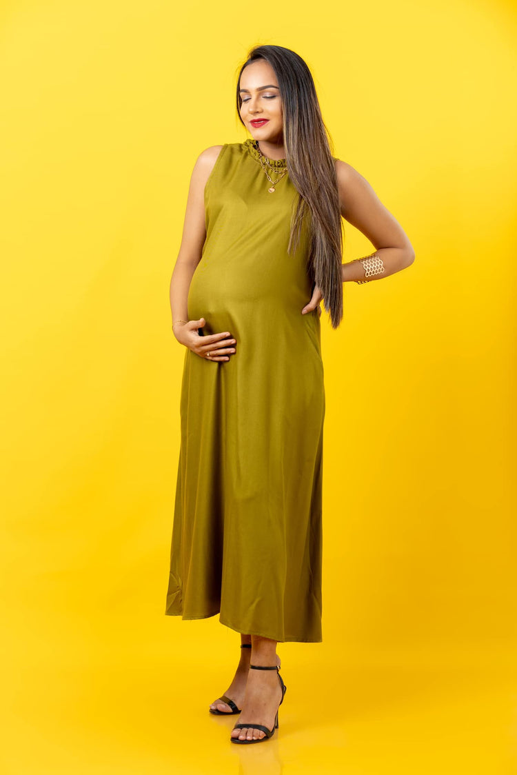 Cozy Bae Limited Edition - Maternity / Nursing Pocketed Dress