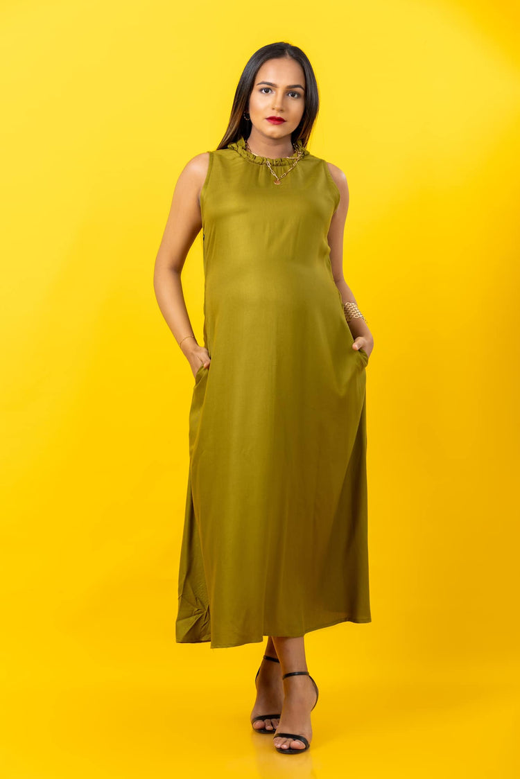 Cozy Bae Limited Edition - Maternity / Nursing Pocketed Dress