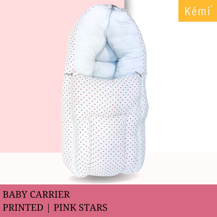 Baby Carrier | Baby Carrier with Free Bag | Baby Sleeping Bag | Export Quality | Size - L - 60cm | W - 40cm | H - 16cm
