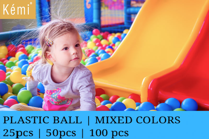 Baby Ball Set | Kids Ball | Balls Toys for Kids | Multicolored Plastic Balls | 25 Balls in 1 Pack | High Quality