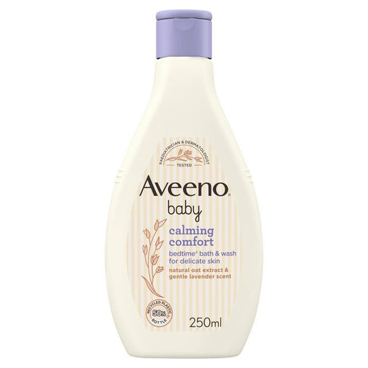 AVEENO® BABY CALMING COMFORT BEDTIME BATH & WASH, 250ml
