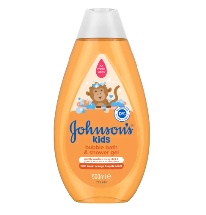 Johnson's Kids bubble bath & Shower Gel  500ml