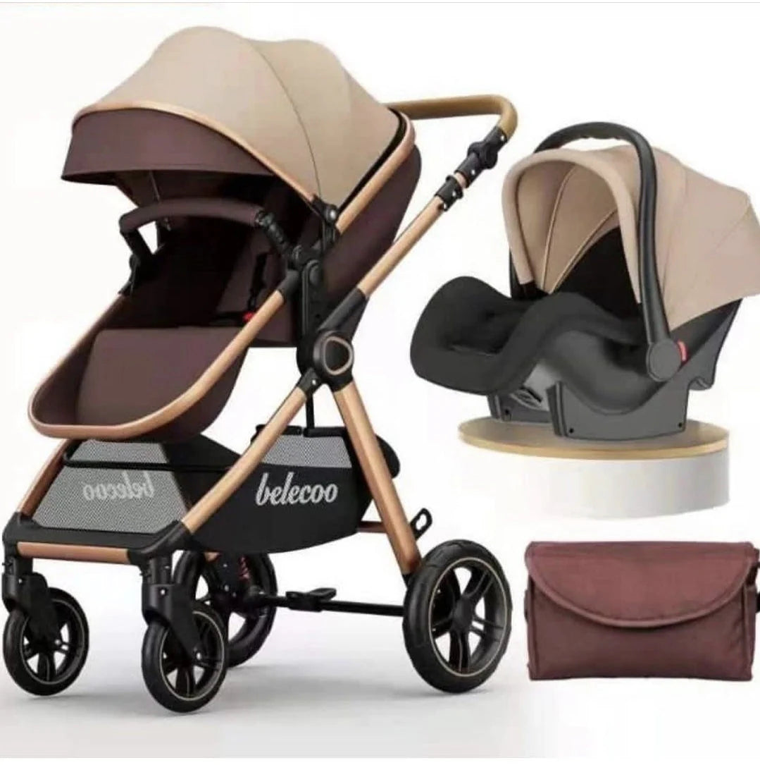 Baby Stroller Belecoo X1 Dynamic 3 IN 1 Cabin Stroller Travel S Kemi Colombo