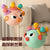 Cartoon Pufferfish Hand Catch Ball Rattle