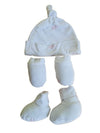 Newborn Cap, Socks and Mittens Set