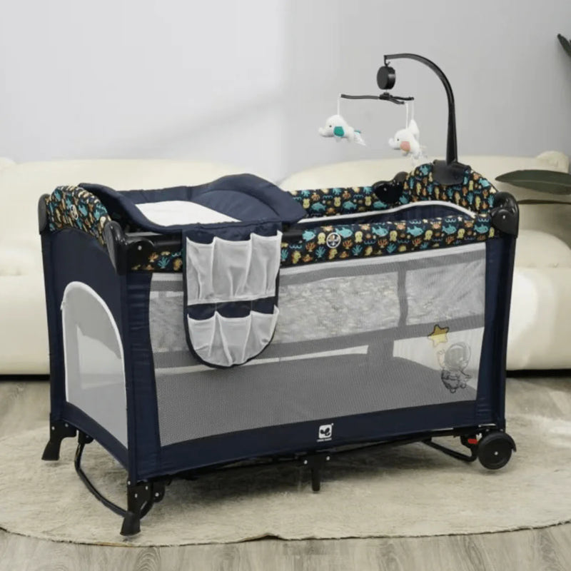 CoolBaby Portable travel cot with mosquito net - 970S