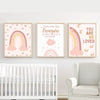 Nursery Decor | Nursery Picture Frames | With Eco-Friendly Decorations | 3pcs in one pack | High Quality