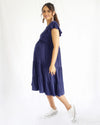 Blueberry Punch | Maternity & Nursing Dress