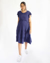 Blueberry Punch | Maternity & Nursing Dress