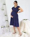 Blueberry Punch | Maternity & Nursing Dress