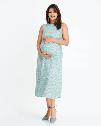 Cozy Bae Maternity & Nursing Shift Dress