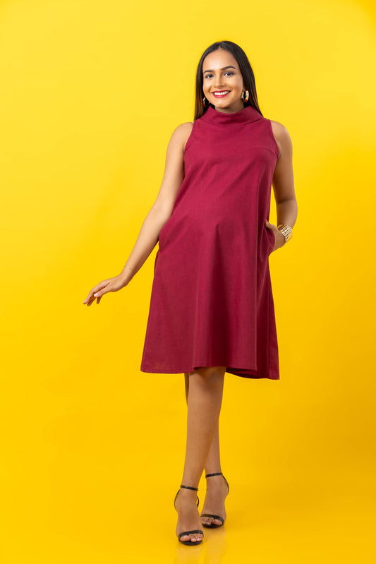 Spark of Joy - Pocketed Maternity / Nursing Dress