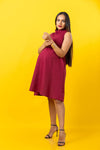 Spark of Joy - Pocketed Maternity / Nursing Dress